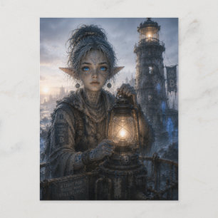 Hoffnung / Leuchtturmwärter / Ufer der Nebel Postkarte