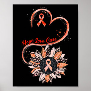 Hoffnung Liebe Heilung Kämpfer Sonnenblume Rsd Crp Poster