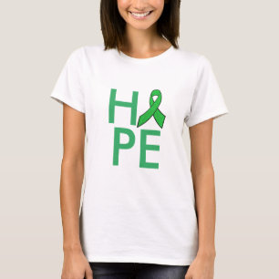 "HOFFNUNG" Lyme-Borreliose-Bewusstseins-Schleife T-Shirt