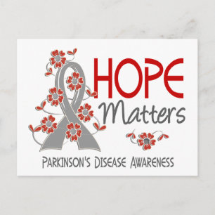 Hoffnung Matters 3 Parkinson-Krankheit Postkarte