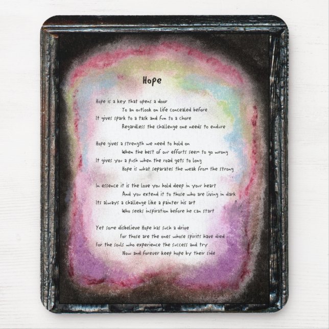 Hoffnung Mousepad (Vorne)