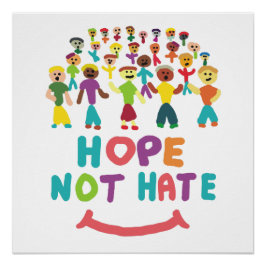 Hoffnung nicht hassen poster