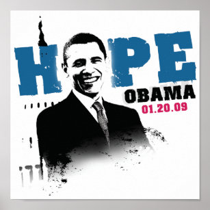 Hoffnung - Obama Poster