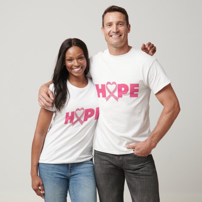 HOFFNUNG/PINK RIBBON/BEWUSSTSEIN/UNISEX T-Shirt (Unisex)