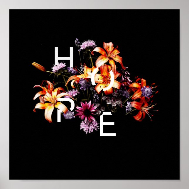 "Hoffnung" Poster (Vorne)