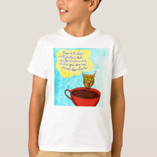 Hoffnung schwimmt Kaffee-Liebe T-Shirt