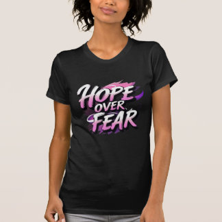 "Hoffnung statt Angst" Pinselstrich-Awareness-T-Sh T-Shirt