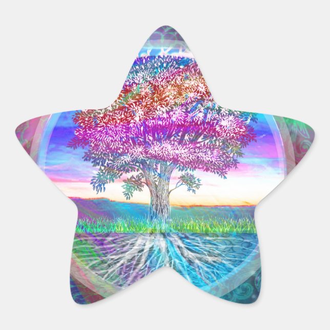 Hoffnung Stern-Aufkleber (Vorderseite)