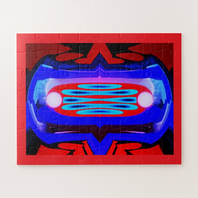 Hoffnung und Frieden abstraktes Kunstpuzzle (Horizontal)