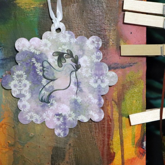 Hoffnung und Frieden Ornament Karte (Von Creator hochgeladen)