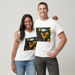 Hoffnung und Glück für 2025 T-Shirt