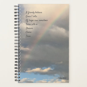 Hoffnung und Regenbogenträume Planer