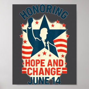Hoffnung und Veränderung würdigen_Obama-Tag wird i Poster