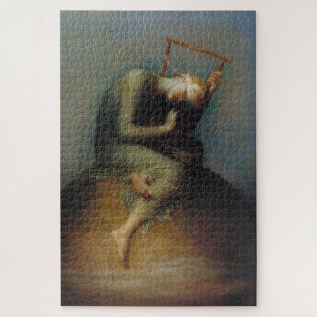 Hoffnung (von George Frederick Watts) (Vertikal)