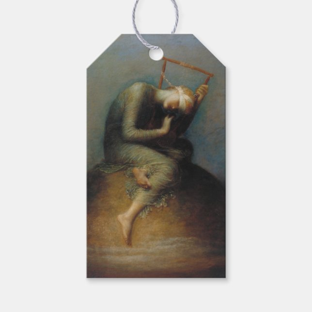 Hoffnung (von George Frederick Watts) Geschenkanhänger (Vorderseite)
