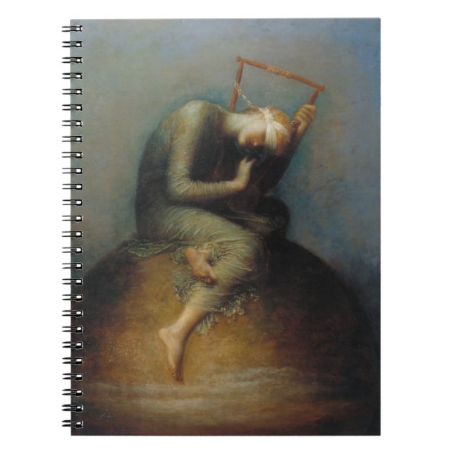 Hoffnung (von George Frederick Watts) Notizblock (Vorderseite)