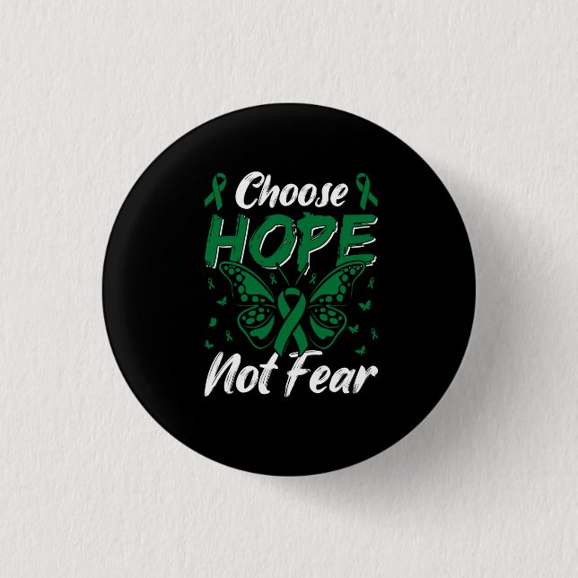 Hoffnung wählen, keine Angst Button (Vorderseite)