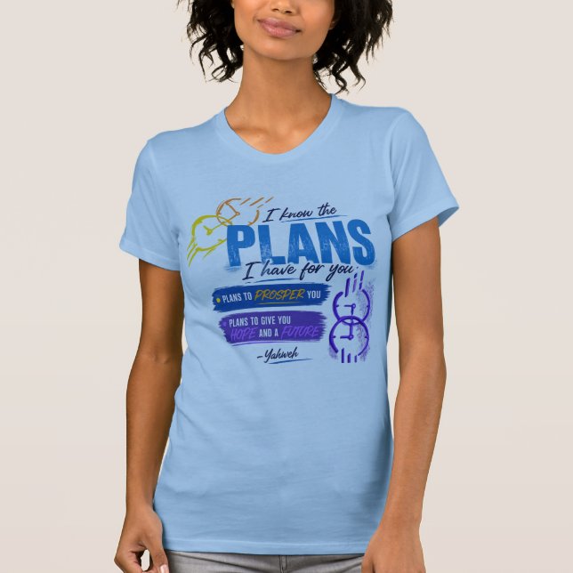 Hoffnung. Zweck. Versprechen. T-Shirt (Vorderseite)