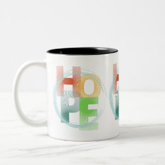 Hoffnung Zweifarbige Tasse