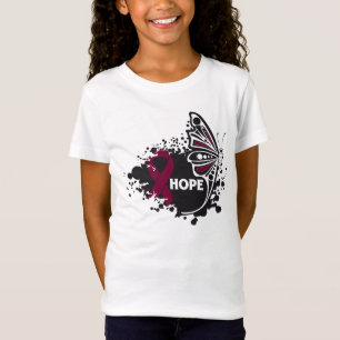 Hoffnungamyloidosis-Schmetterling T-Shirt