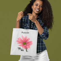 Hoffnungen WACHSEN hier Personalisierte rosa Blume