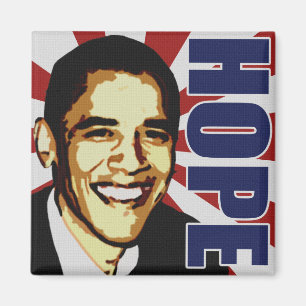 Hoffnungs-Barack Obama Magnet