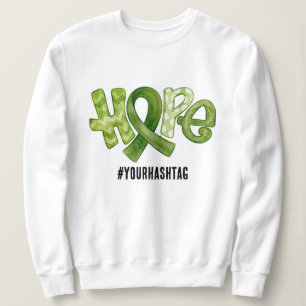 Hoffnungs-Bewusstseins-Schleife Personalisierter H Sweatshirt