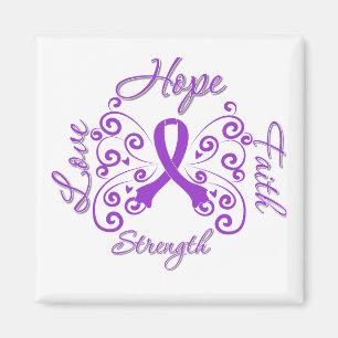Hoffnungs-Glauben-Liebe-StärkeFibromyalgia Magnet