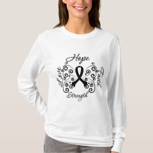 Hoffnungs-Glauben-Liebe-Stärken-Melanom T-Shirt