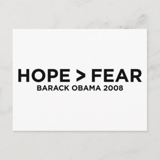 Hoffnungsangst Postkarte