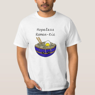 hoffnungslos Ramen-tic Funny Ramen Food Puff T-Shirt