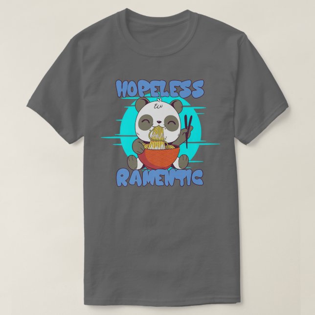 hoffnungslose Ramente Noodles Lover für Niedliche  T-Shirt (Design vorne)