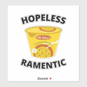 hoffnungslose Ramentenkleber Aufkleber