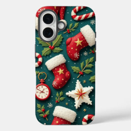Hoffnungsvolle Weihnachts iPhone 16 Fall iPhone 16 Hülle