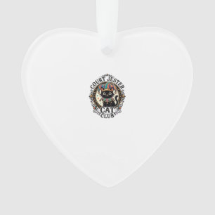 Hofnarr Katze Lustige Katzenliebhaber Design - Hof Ornament
