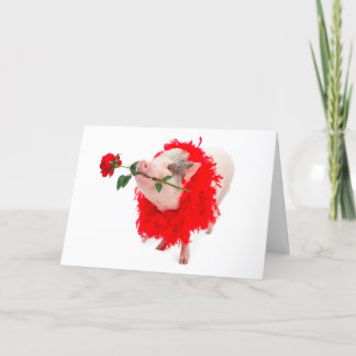 Hog dich selbst - Liebe Expression Card Feiertagskarte