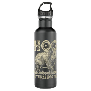 Hog Exterminator - Wildhüter für die Jagd auf Wild Edelstahlflasche