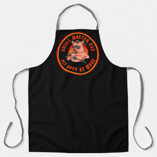 Hog Pig Barbecue Grill Master Vater Funny individu Schürze