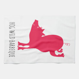 Hog Wild Barbeque Küchentuch