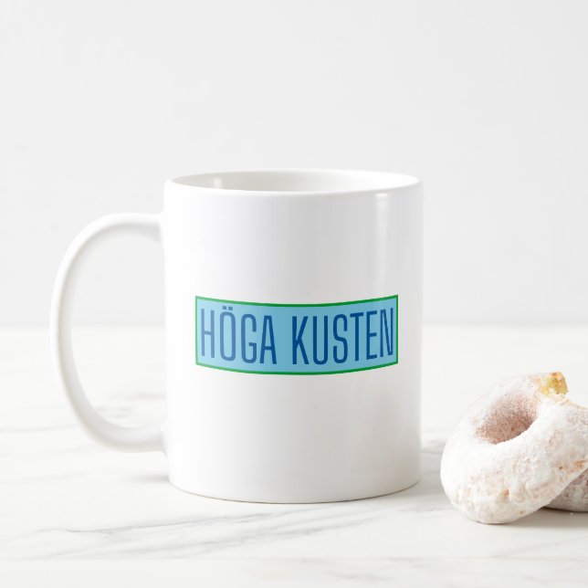 HÖGA KUSTEN KAFFEETASSE (Mit Donut)