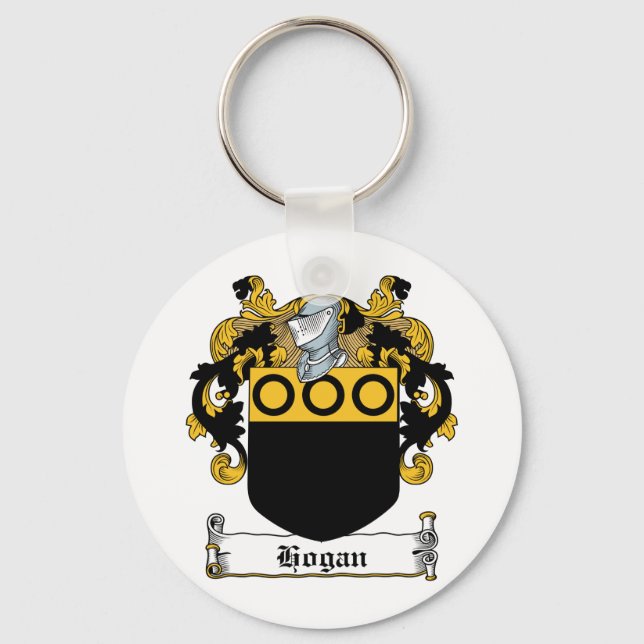 Hogan Familienwappen Schlüsselanhänger (Vorderseite)