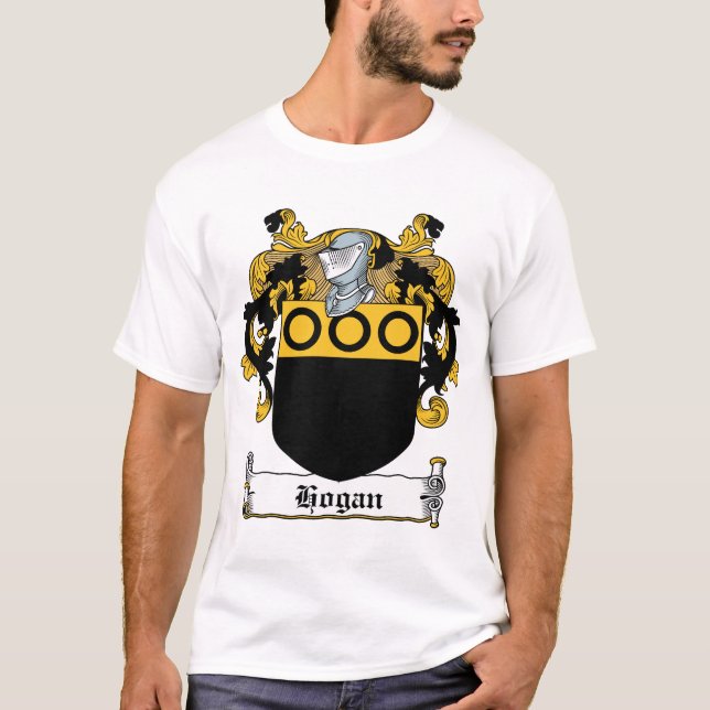 Hogan-Familienwappen T-Shirt (Vorderseite)
