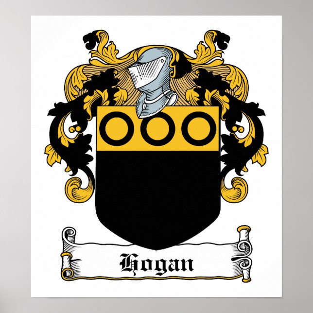 Hogan Family Crest Poster (Vorne)