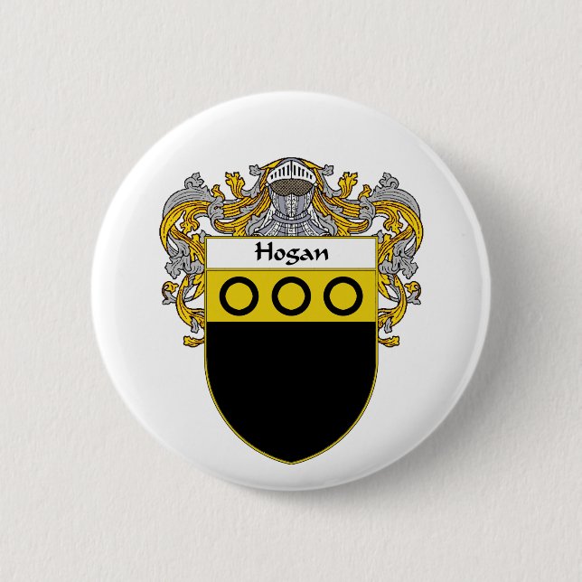 Hogan-Wappen (überzogen) Button (Vorderseite)