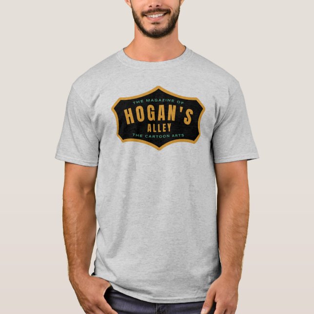 "Hogan's Alley" Moderner T - Shirt für Logos (Vorderseite)