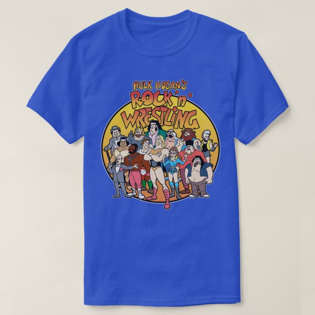 Hogans Rock N Wrestling T-Shirt (Design vorne)
