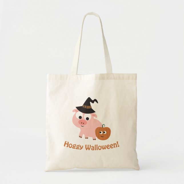 Hoggy Walloween! Tragetasche (Vorne)