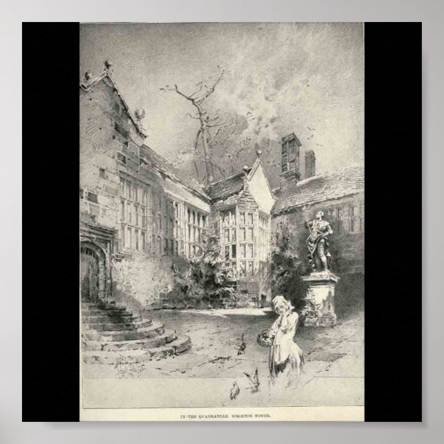 Hoghton Tower Poster (Vorne)