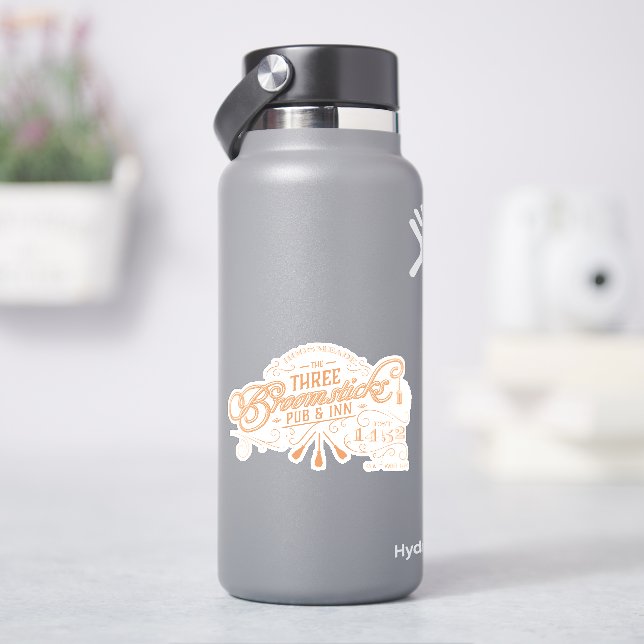 HOGSMEADE™ DIE DREI BROOMSTICKS™ Kneipe & Gasthaus Aufkleber (HydroFlask)
