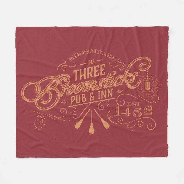HOGSMEADE™ DIE DREI BROOMSTICKS™ Kneipe & Gasthaus Fleecedecke (Vorderseite (Horizontal))